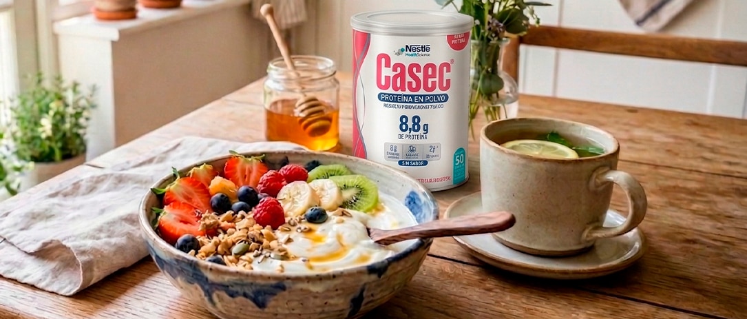 Cómo usar CASEC® para complementar tu consumo de proteína de forma sencilla