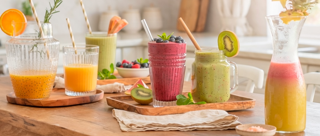 Licuados y Smoothies: elevando el valor nutricional de tus bebidas favoritas